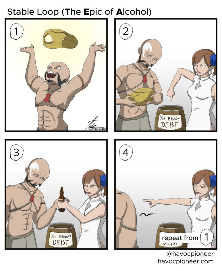 Stable Loop (The Epic of Alcohol)